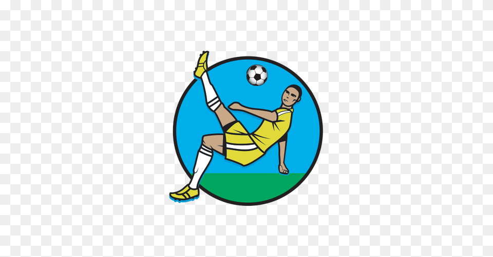 Soccer Euro Football Player Vector And The Graphic Cave, Person, People, Soccer Ball, Ball Free Png Download