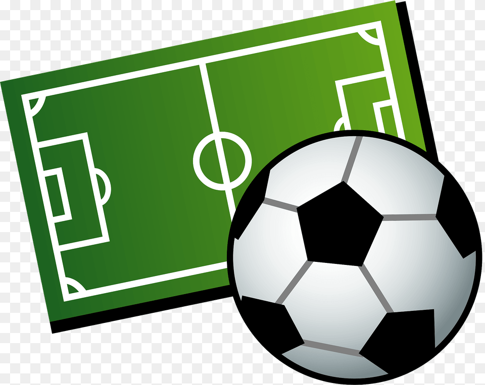 Soccer Field And Ball Clipart, Football, Soccer Ball, Sport Png Image