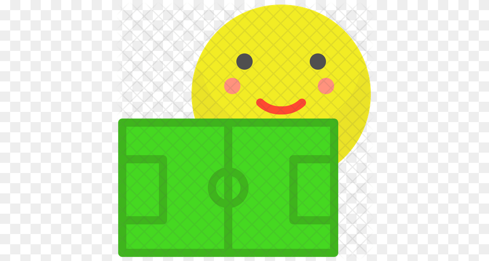 Soccer Field Icon Illustration, Green, Ball, Sport, Tennis Png