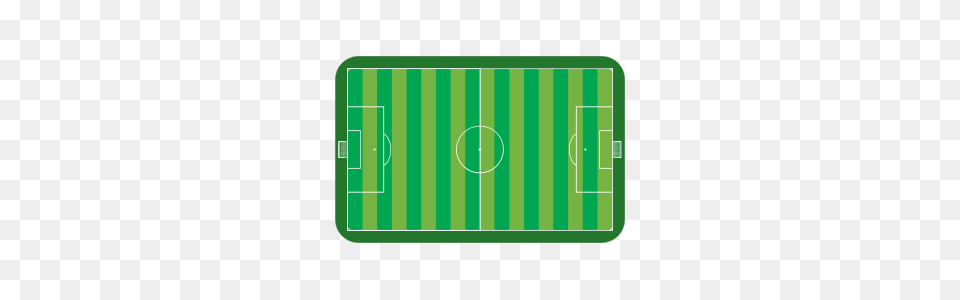 Soccer Field Sticker, Green Free Transparent Png