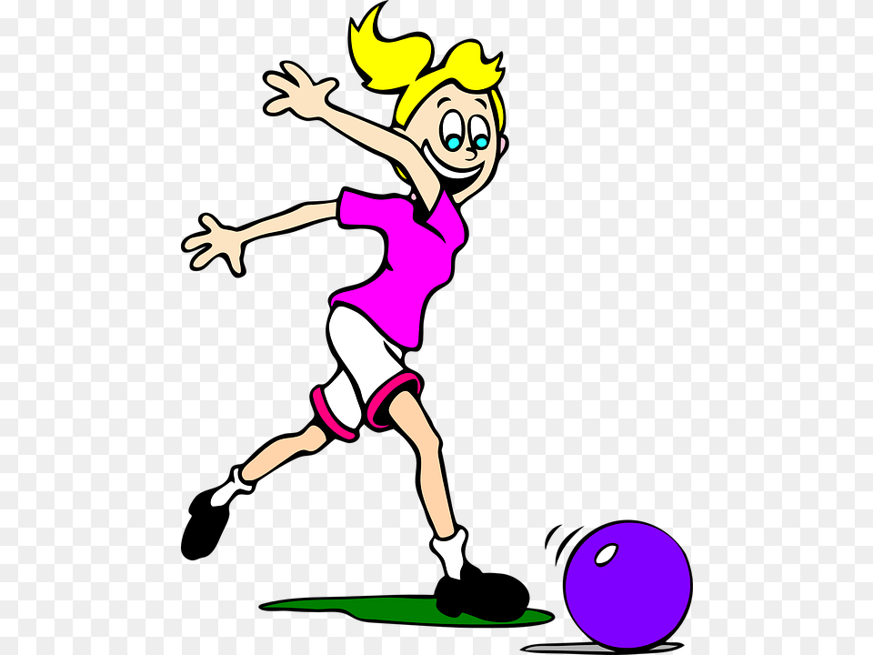 Soccer Girl Cartoon Group, Person, Face, Head, Kicking Free Png