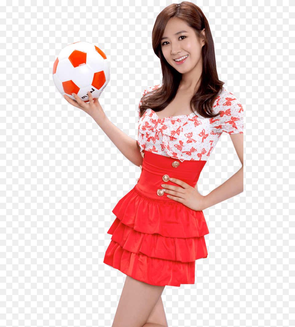 Soccer Girl Cover Soccer Girl, Ball, Soccer Ball, Sport, Formal Wear Png