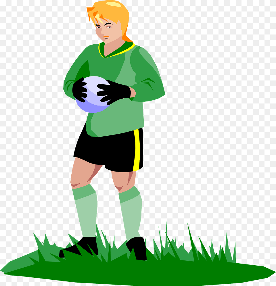 Soccer Goalie Clipart, Clothing, Shorts, Boy, Child Free Transparent Png