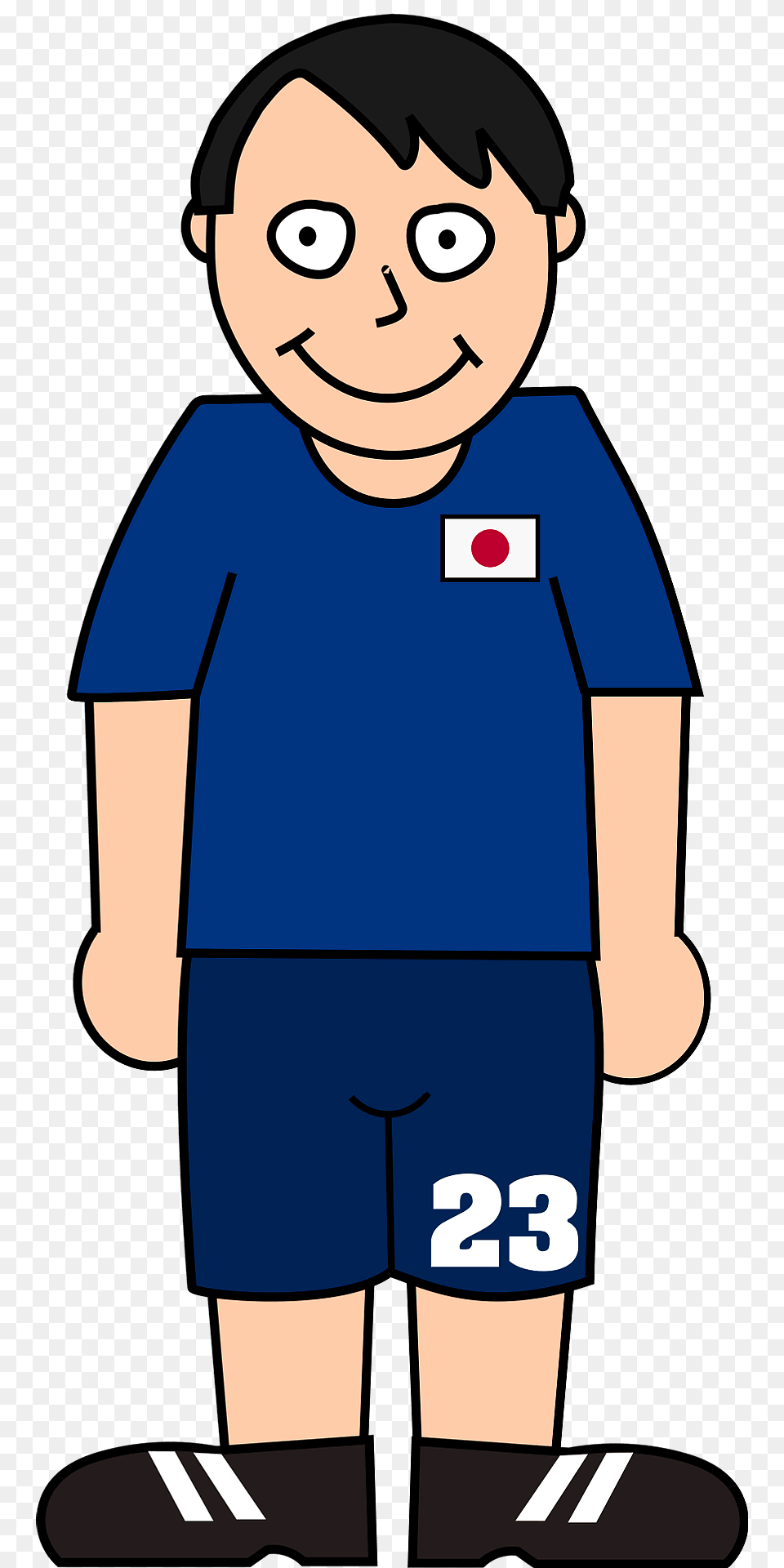 Soccer Japan Clipart, Clothing, Shorts, T-shirt, Baby Free Transparent Png