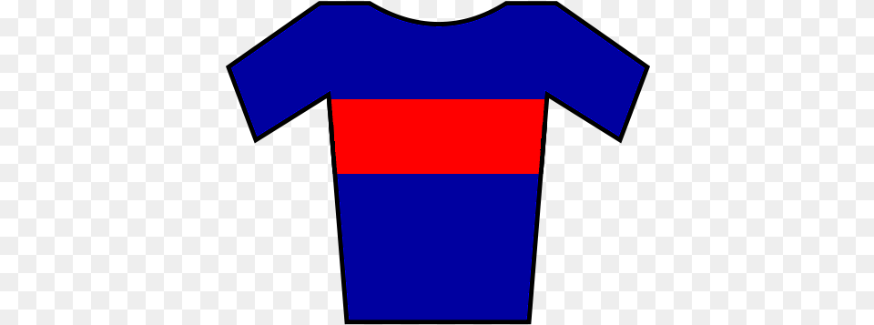 Soccer Jersey Blue Red Red Blue Stripes Soccer Jersey, Clothing, T-shirt, Shirt Png Image