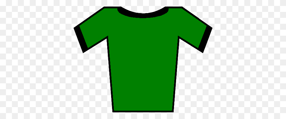 Soccer Jersey Green Black, Clothing, T-shirt Free Transparent Png