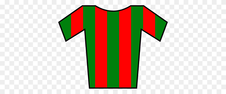 Soccer Jersey Green Red, Clothing, Shirt, T-shirt Png Image