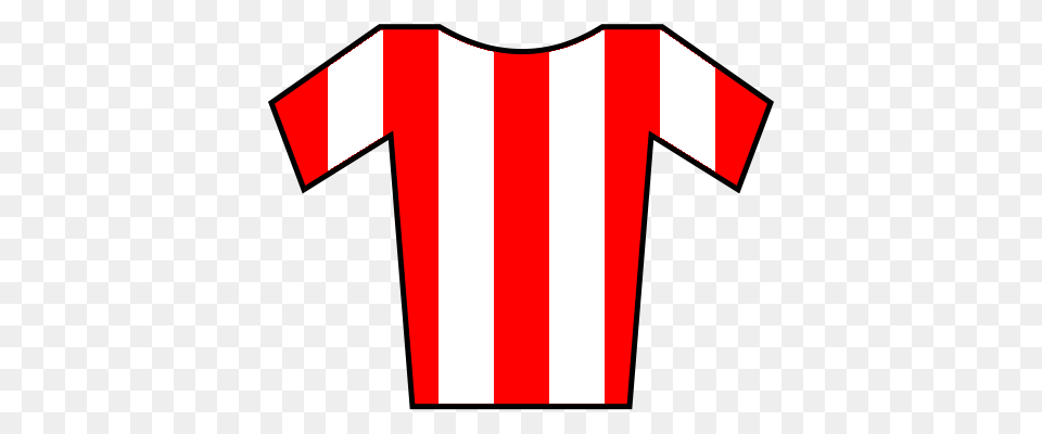 Soccer Jersey Red White, Clothing, Shirt, T-shirt, Cross Free Png