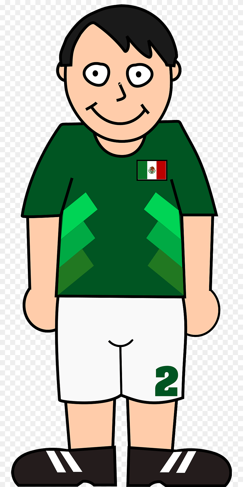 Soccer Mexico Clipart, Clothing, Shorts, T-shirt, Baby Free Png Download