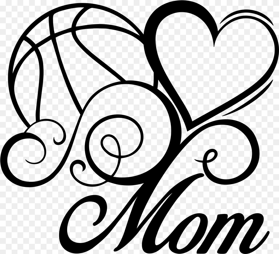 Soccer Mom Clip Art, Gray Png