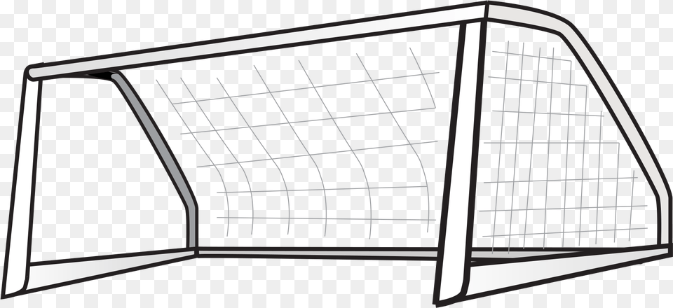 Soccer Net Vector Transparent Soccer Goal Clipart, Fence, Blackboard Free Png