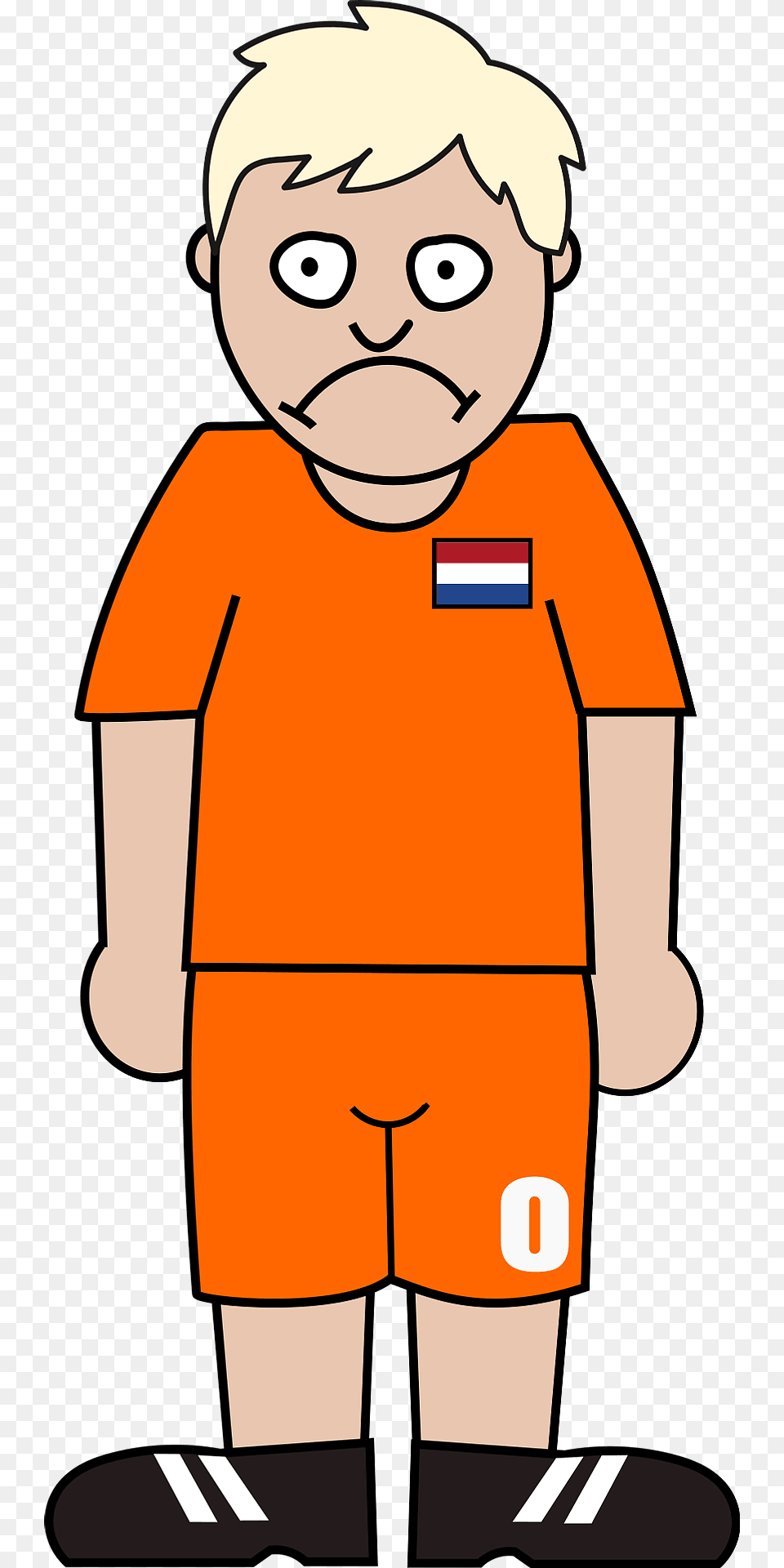 Soccer Netherlands Clipart, Clothing, Shorts, Baby, Person Png Image