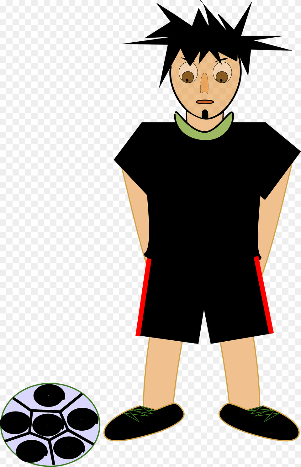 Soccer Player Clipart, Book, Comics, Publication, Person Free Transparent Png