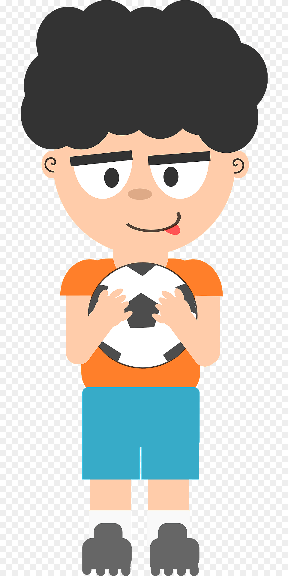 Soccer Player Clipart, Baby, Person, Face, Head Png Image