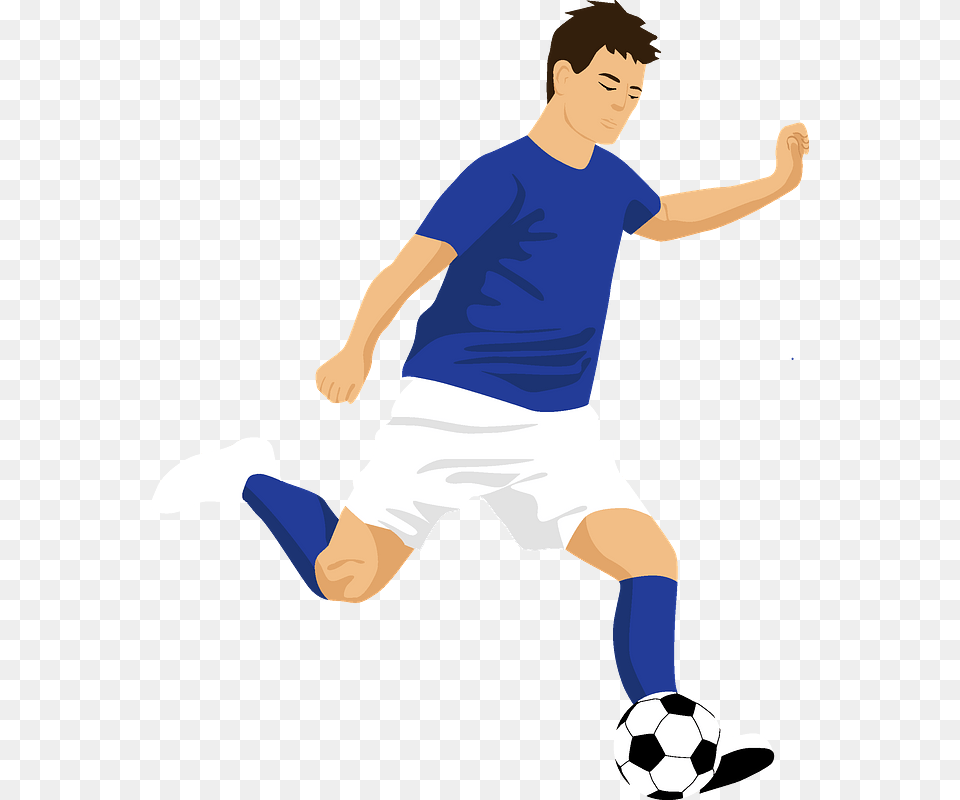 Soccer Player Clipart, Boy, Child, Person, Male Png