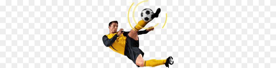 Soccer Player Dehradun Football Academy, Kicking, Person, Sport, Ball Free Transparent Png