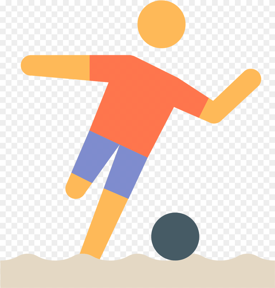 Soccer Player Icon Icone Beach Soccer, People, Person, Ball, Handball Png