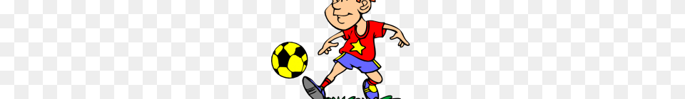 Soccer Player Images Clip Art Image Of Soccer Player Clipart, Baby, Ball, Football, Person Free Png Download