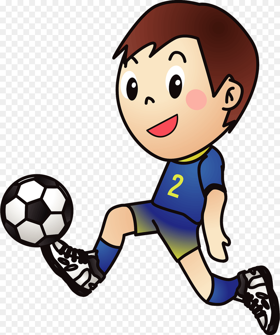 Soccer Player Is Kicking The Ball Clipart, Sport, Football, Soccer Ball, Face Png