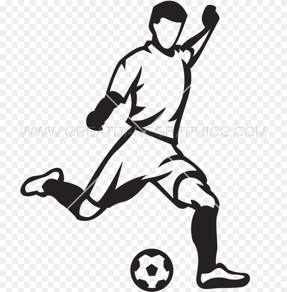 Soccer Player Kicking Ball Soccer Player Kicking A Ball, Person, Face, Head Png