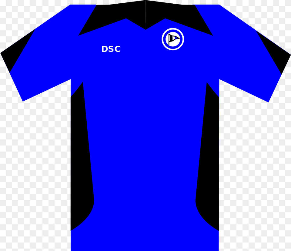 Soccer Team T Shirt Design Ideas From Classb Blue Football Jersey Clipart, Clothing, T-shirt, Person Free Transparent Png