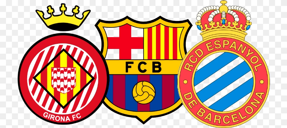 Soccer Tour To Barcelona Total Football Experience Girona Vs Ath Bilbao, Badge, Logo, Symbol, Emblem Free Transparent Png