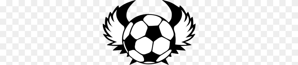 Soccerballwithwings Clip Art, Ball, Sport, Football, Soccer Ball Png Image