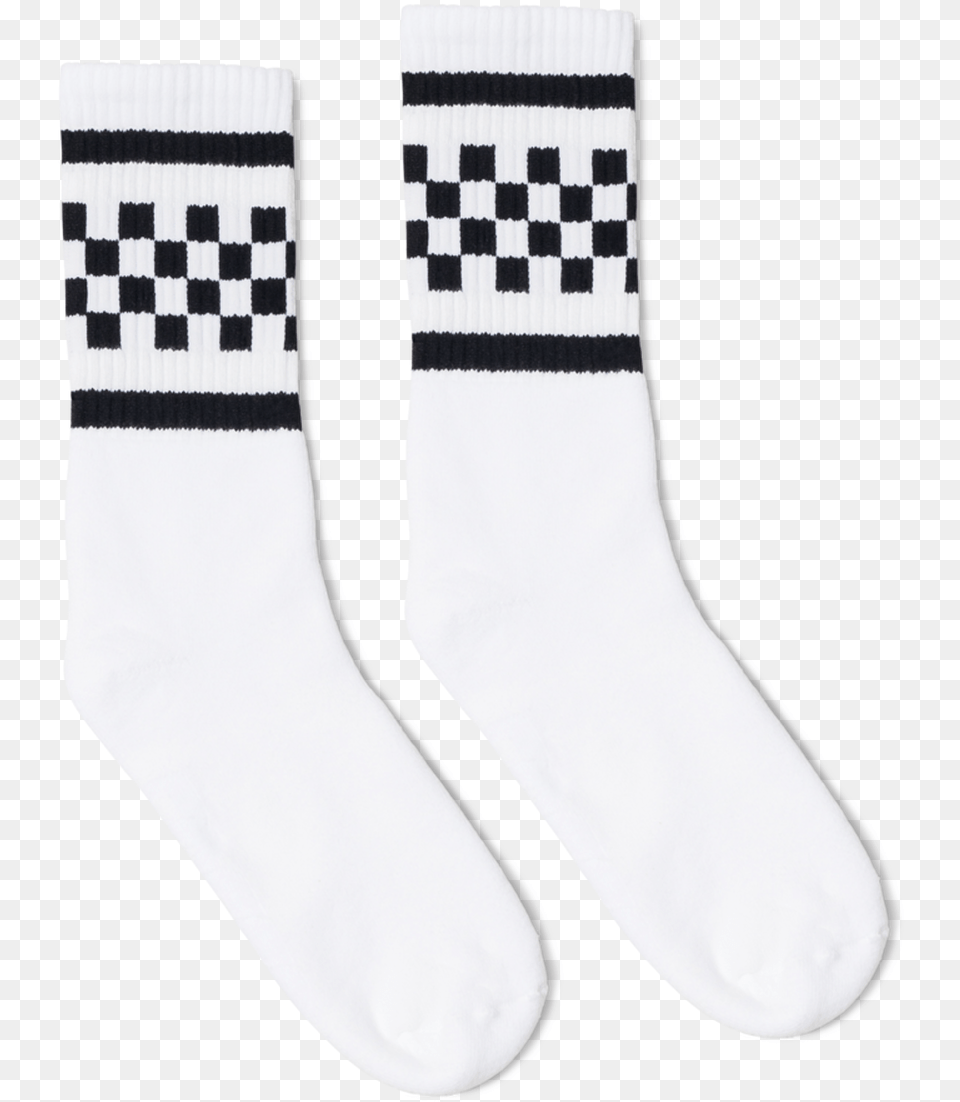 Socco Skate Socks Red Checkered Socks, Clothing, Hosiery, Sock Free Png