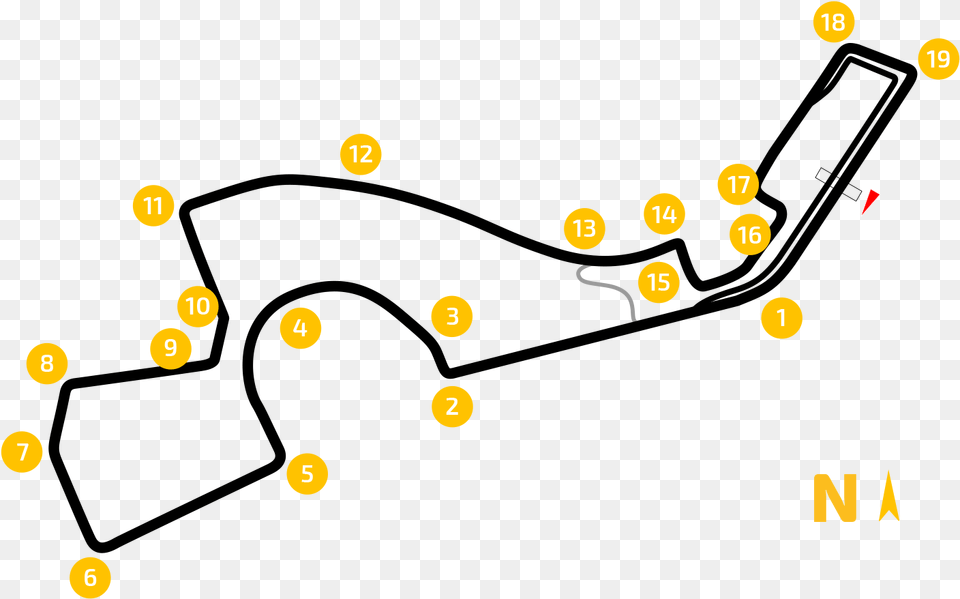 Sochi Autodrom Sochi Autodrom Track Map, Lighting Free Transparent Png