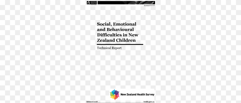Social Emotional And Behavioural Difficulties In New Survey Methodology, Page, Text Png