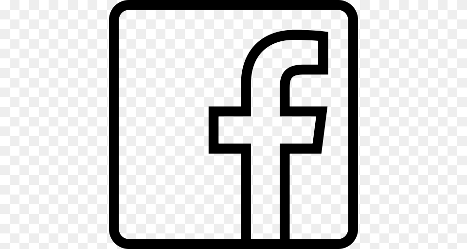 Social Facebook Circle Icons Download Free And Vector, Gray Png Image