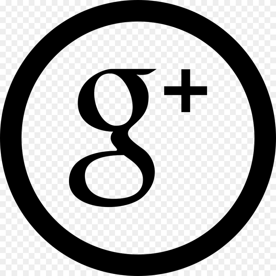 Social Google Plus 2 Number In Circle, Symbol, Text Png