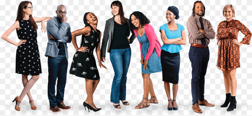 Social Group, Woman, Female, Pants, Clothing Free Png Download