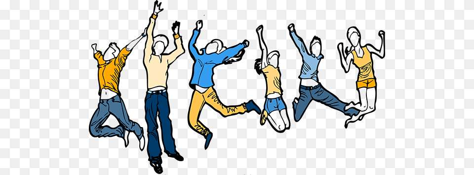 Social Group Clipart Student Education School Happy Students Art, Dancing, Leisure Activities, Person, People Png