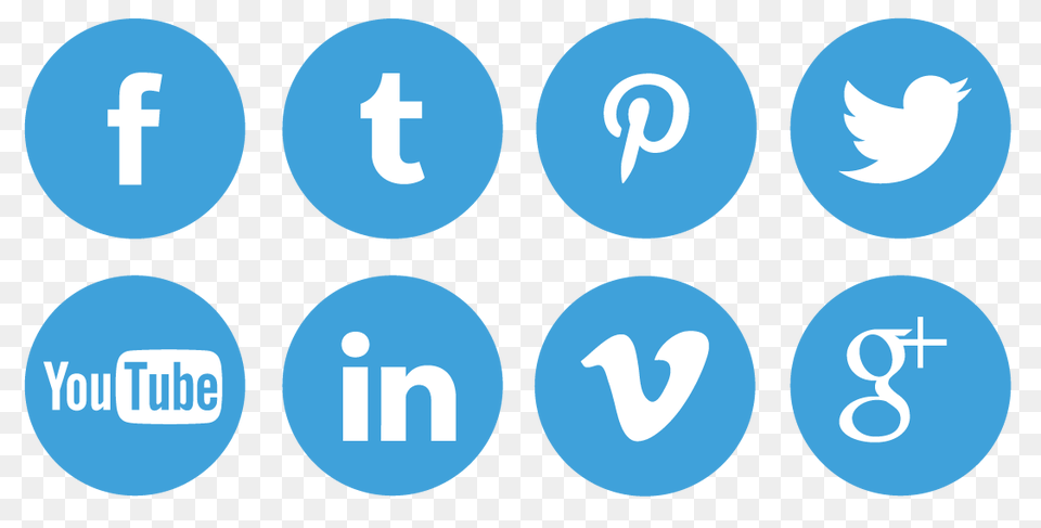 Social Icons, Symbol, Text, Number, Sign Png Image