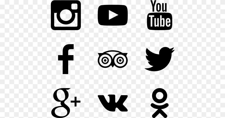 Social Icons Social Media Icons Icon, Gray Png