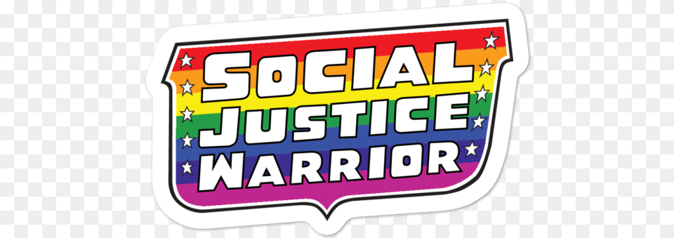 Social Justice Warrior Pride, Sticker, Scoreboard, Text Free Transparent Png