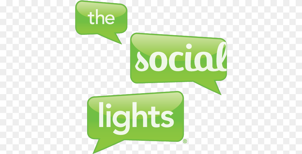 Social Lights, Green, Text Png Image