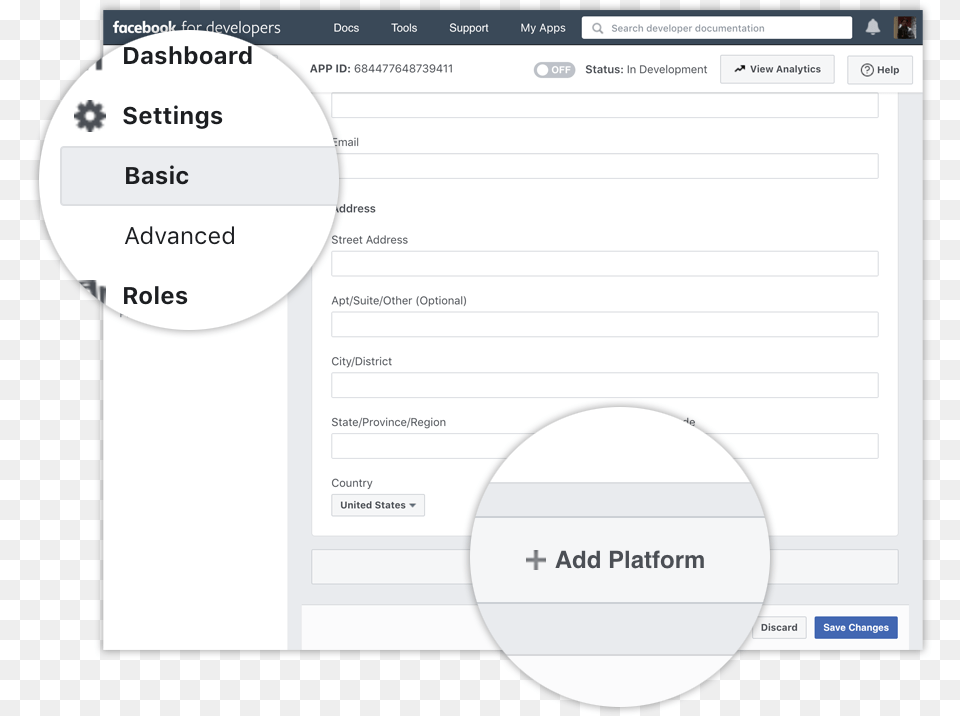 Social Login Instagram App Setup With Basic Vertical, Page, Text Png