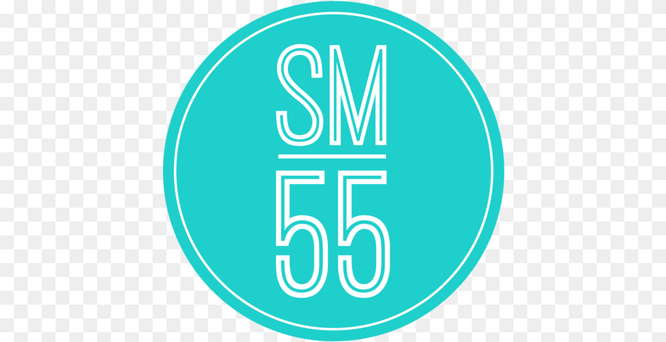 Social Media 55 Montreal Social Media Agency Agency Spotter Social Media 55, Light, Disk, Turquoise, Logo Free Png
