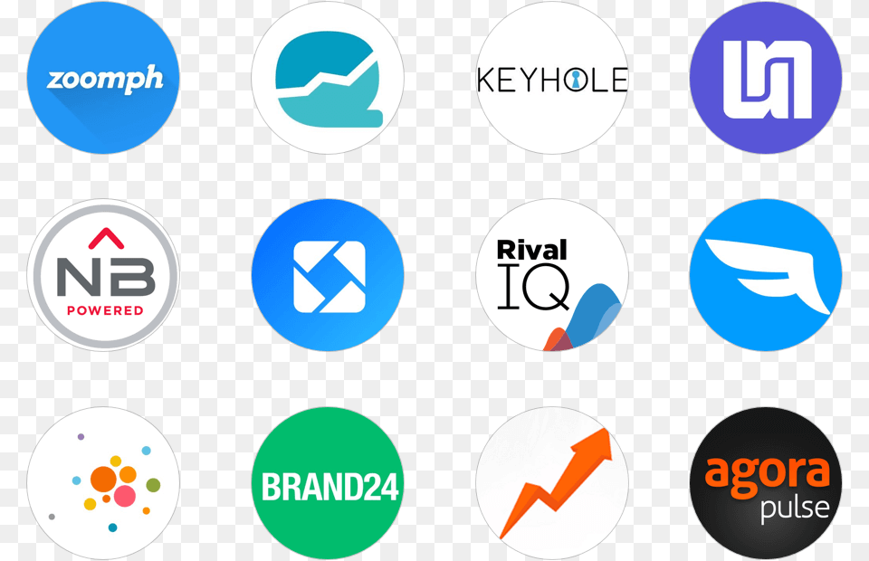 Social Media Analytics Tool Logos Including Agorapulse Circle, Logo, Symbol Free Png