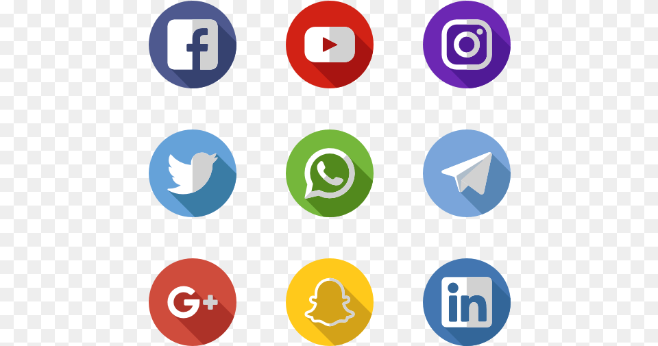 Social Media Apps, Text Free Png