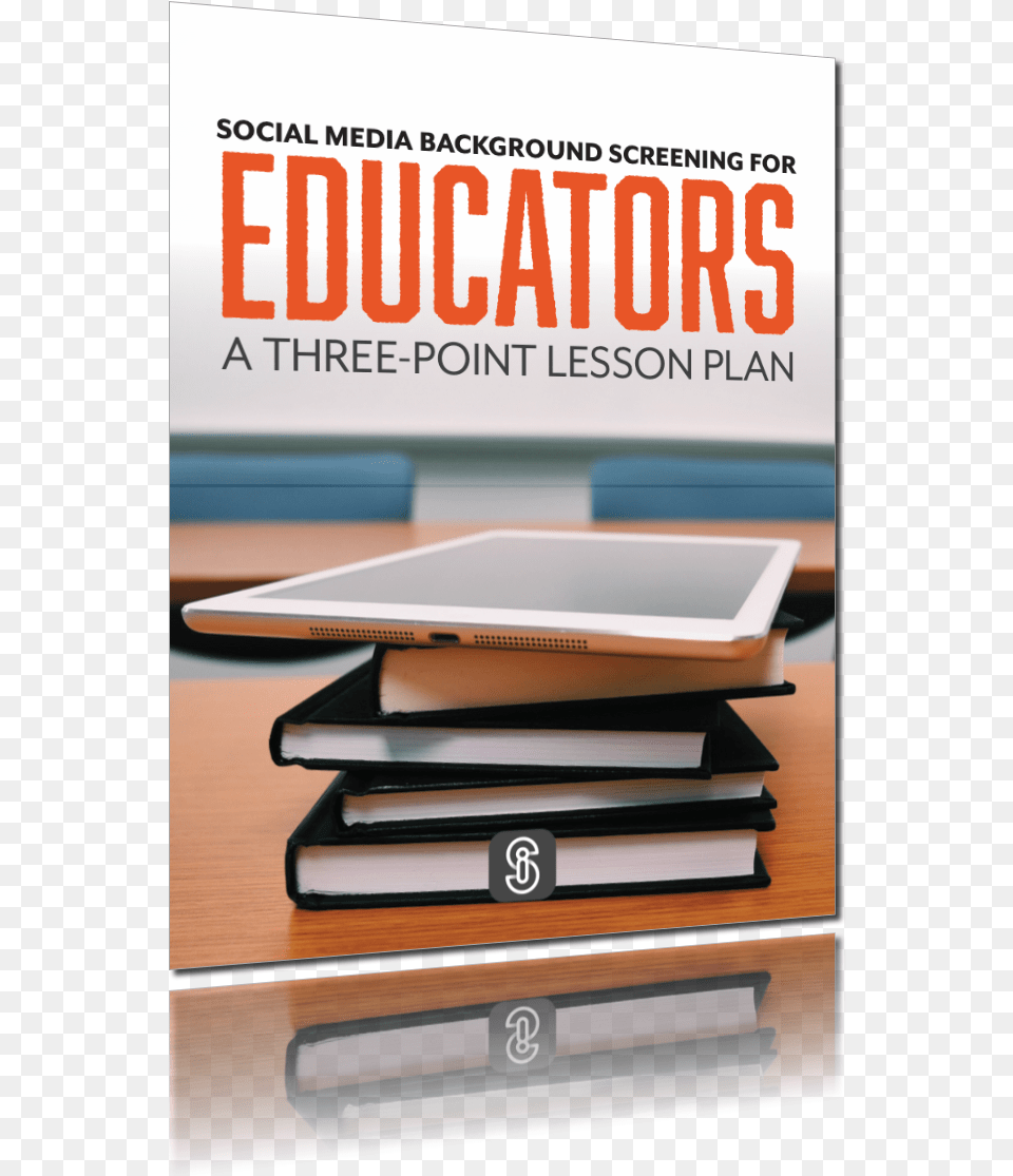 Social Media Background Screening For Educators Book Cover, Publication, Computer, Electronics, Laptop Free Png Download