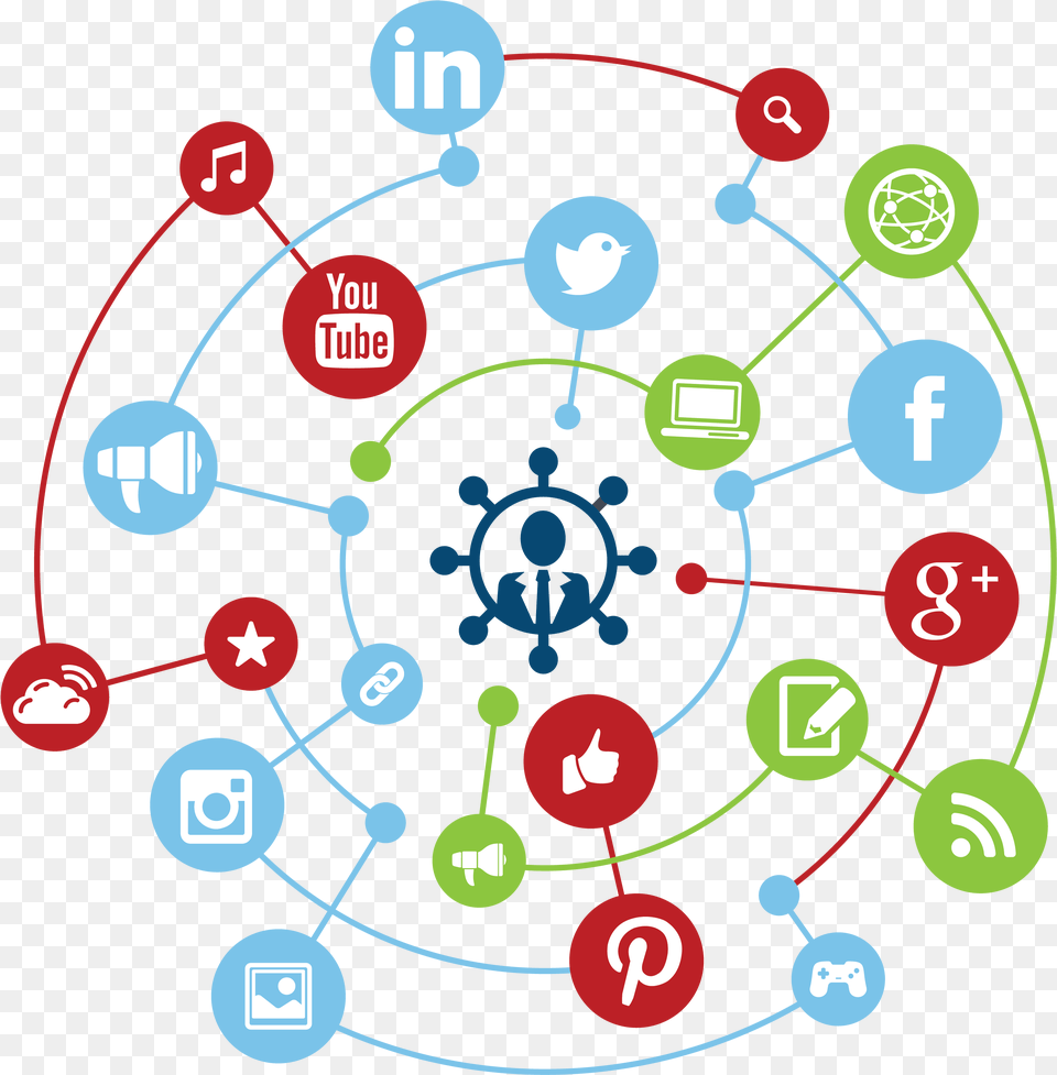 Social Media Connection Concept, Network, Nature, Night, Outdoors Free Png Download