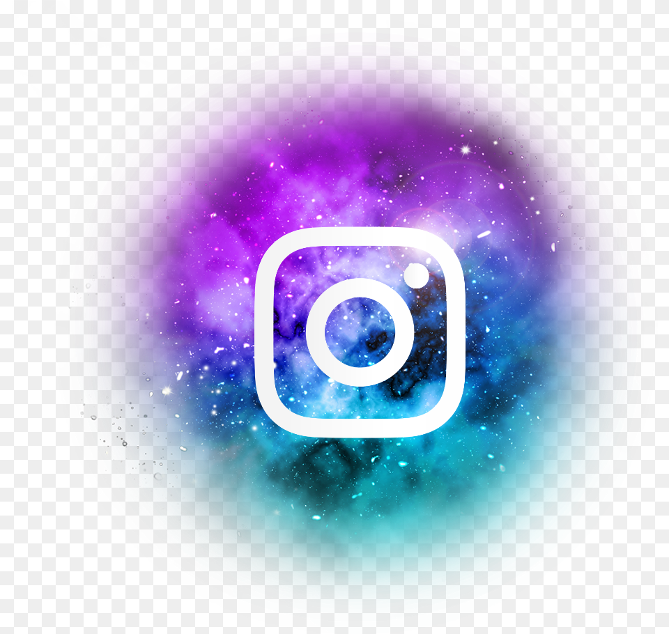 Social Media Galaxy Icons Icon Galaxy Instagram Logo, Purple, Sphere, Astronomy, Outer Space Free Transparent Png