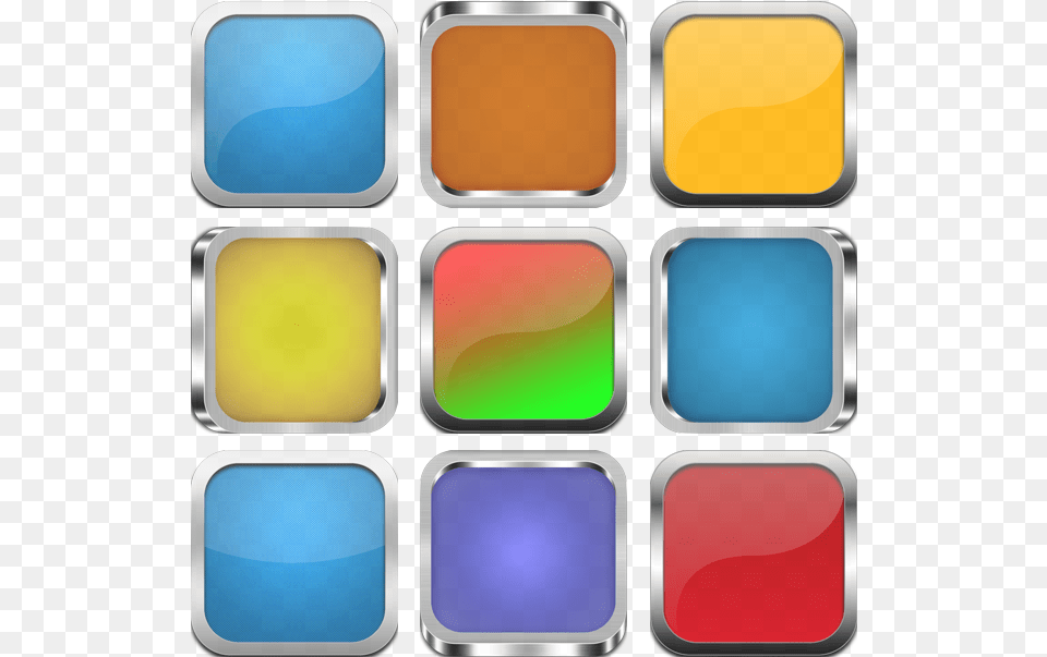 Social Media Icon Framed Backgrounds Art, Electronics, Mobile Phone, Phone Free Png Download