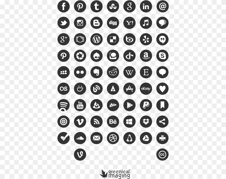 Social Media Icon Freebies Building Owned Media Channel Cv Icons, Text, Symbol Free Png Download