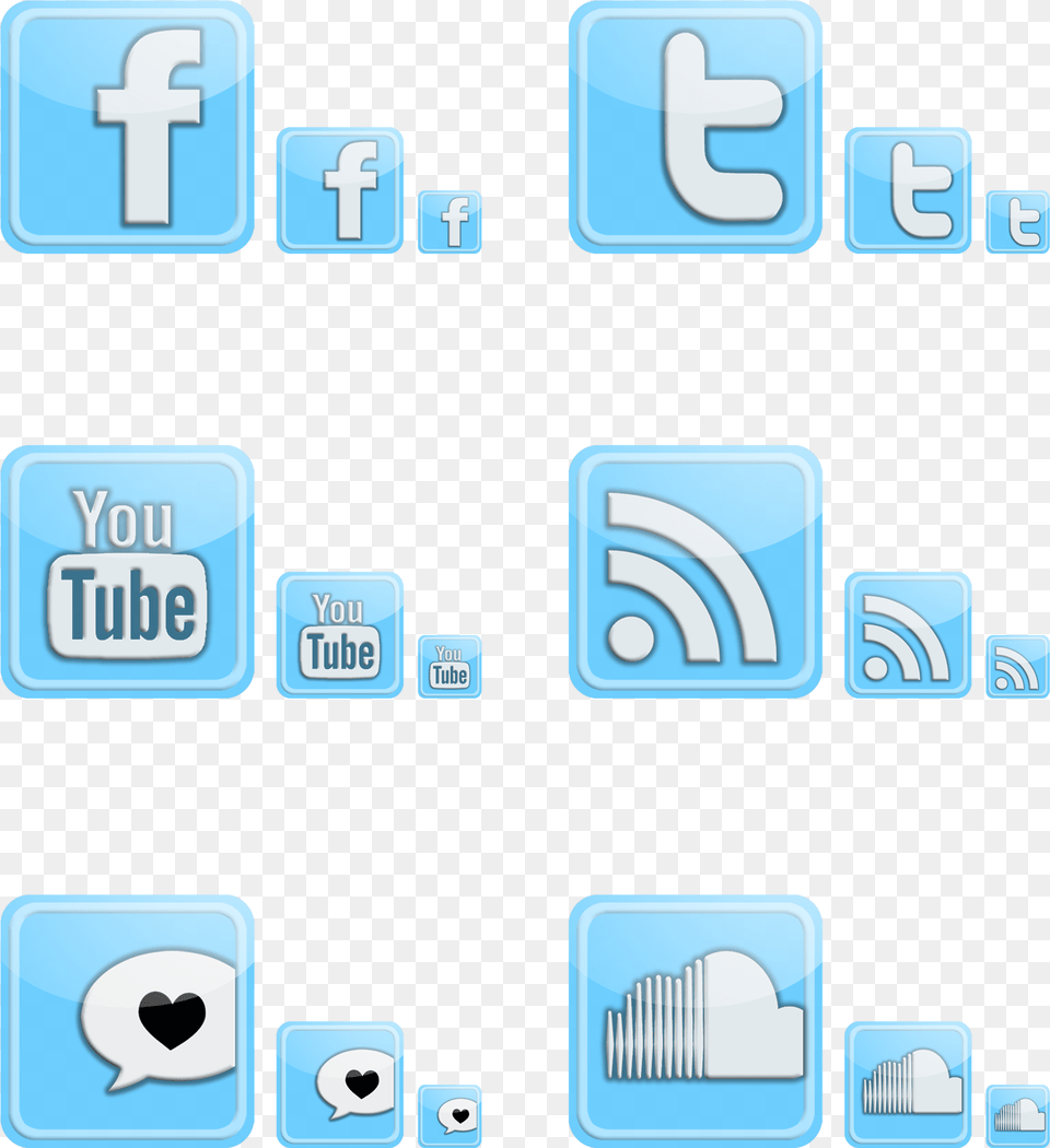 Social Media Icon Set Graphic Design, Text, Scoreboard Free Transparent Png