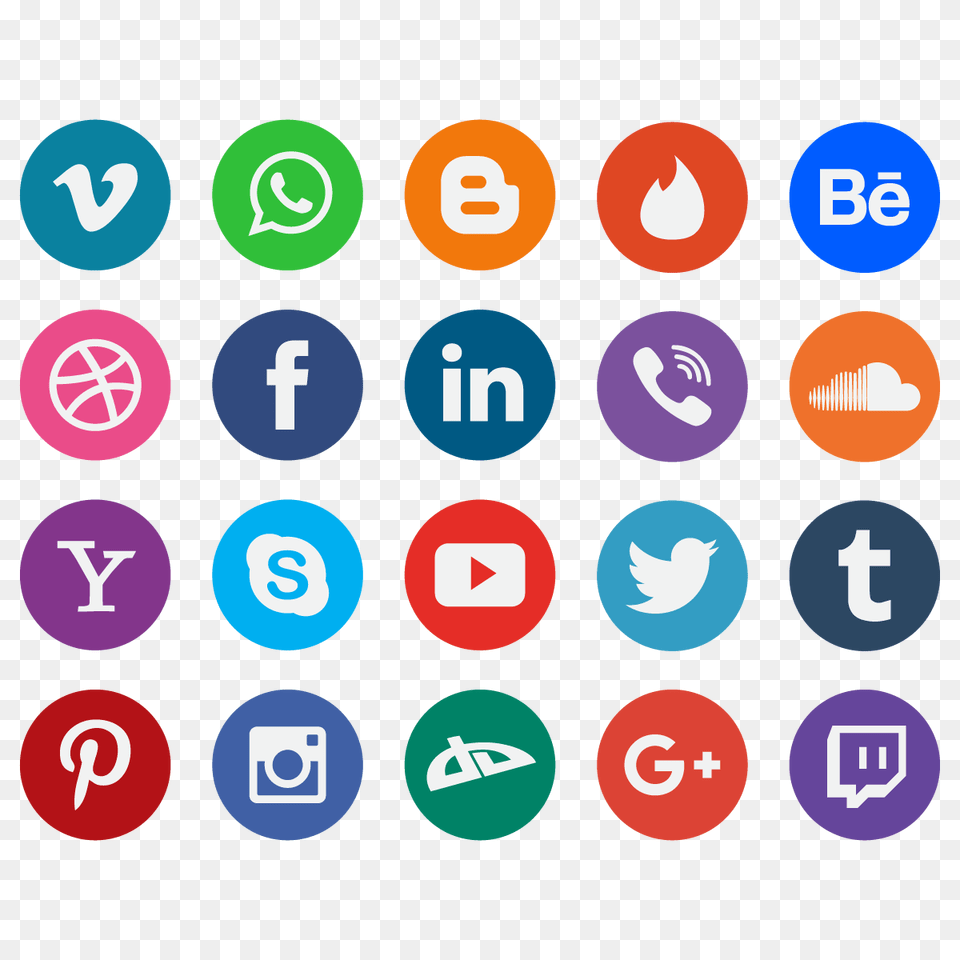 Social Media Icon Vector Graphic Collection Vector, Text, Number, Symbol, Scoreboard Free Png