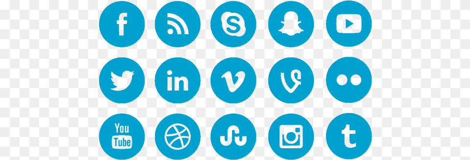 Social Media Icons Blue, Number, Symbol, Text, Face Free Transparent Png